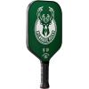 imageWILSON NBA Collection Fierce Team Pickleball Paddles  Grip Size 24 14quotMilwaukee Bucks
