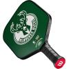 imageWILSON NBA Collection Fierce Team Pickleball Paddles  Grip Size 24 14quotMilwaukee Bucks