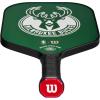 imageWILSON NBA Collection Fierce Team Pickleball Paddles  Grip Size 24 14quotMilwaukee Bucks