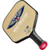 imageWILSON NBA Collection Fierce Team Pickleball Paddles  Grip Size 24 14quotNew Orleans Pelicans