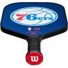 imageWILSON NBA Collection Fierce Team Pickleball Paddles  Grip Size 24 14quotPhiladelphia 76ers