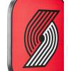 imageWILSON NBA Collection Fierce Team Pickleball Paddles  Grip Size 24 14quotPortland Trail Blazers