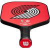 imageWILSON NBA Collection Fierce Team Pickleball Paddles  Grip Size 24 14quotPortland Trail Blazers