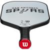 imageWILSON NBA Collection Fierce Team Pickleball Paddles  Grip Size 24 14quotSan Antonio Spurs