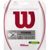 imageWILSON Synthetic Gut Power Tennis String  Set and 200m Reel 16 and 17 GaugeLime Green