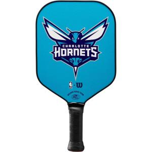 imageWILSON NBA Collection Fierce Team Pickleball Paddles  Grip Size 24 14quotCharlotte Hornets