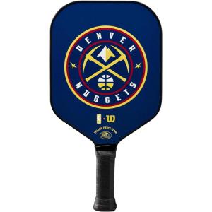 imageWILSON NBA Collection Fierce Team Pickleball Paddles  Grip Size 24 14quotDenver Nuggets