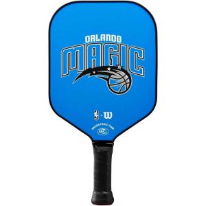 imageWILSON NBA Collection Fierce Team Pickleball Paddles  Grip Size 24 14quotOrlando Magic