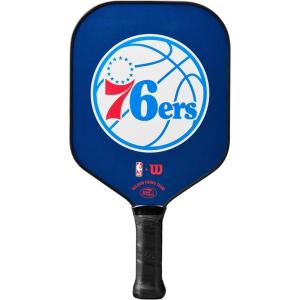 imageWILSON NBA Collection Fierce Team Pickleball Paddles  Grip Size 24 14quotPhiladelphia 76ers