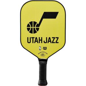 imageWILSON NBA Collection Fierce Team Pickleball Paddles  Grip Size 24 14quotUtah Jazz