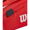 imageWILSON 2025 Super Tour Red Tennis Racket Bags  RedWhiteHolds up to 6 Rackets