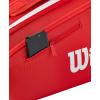 imageWILSON 2025 Super Tour Red Tennis Racket Bags  RedWhiteHolds up to 9 Rackets