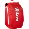 imageWILSON 2025 Super Tour Red Tennis Racket Bags  RedWhiteHolds up to 2 Rackets