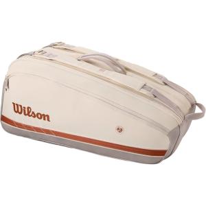 imageWILSON 2025 RolandGarros Tennis Racket BagsCreamClay