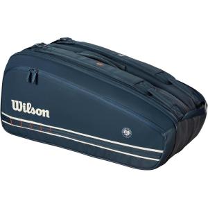 imageWILSON 2025 RolandGarros Tennis Racket BagsDark Navy