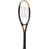 imageWILSON Burn Spin 103 Adult Recreational Tennis Racket  BlackYellowGrip Size 1  4 18