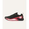 imageWILSON Mens Rush Pro 45 SneakerBlackInfraredWhite