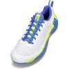 imageWILSON Mens Rush Pro 45 SneakerWhiteAmparo BlueSafety Yellow