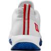 imageWILSON Mens Rush Pro Lite SneakerWhiteDeja Vu BlueWilson Red