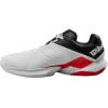 imageWILSON Mens SneakerWhiteRedBlack