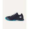imageWILSON UnisexChild Rush Pro Lite Junior Tennis ShoesNavy BlazerWhiteAtomic Blue