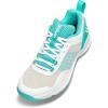 imageWILSON Womens Hurakn Pro V2 Padel ShoesWhiteTurquoise
