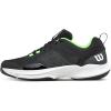 imageWILSON Mens Hurakn Pro V2 Padel ShoesBlackWhiteGreen Gecko