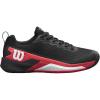 imageWILSON Mens Rush Pro 45 SneakerBlackInfraredWhite