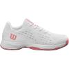 imageWILSON UnisexChild Rush Pro Lite Junior Tennis ShoesWhiteMauveglow