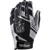 imageWilson NFL Team Logo Stretch Fit Receiver Gloves  Adult and Youth SizesNFL