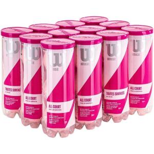 imageWILSON Intrigue All Court Pink Tennis Balls 12Case