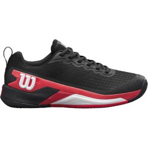 imageWILSON Mens Rush Pro 45 SneakerBlackInfraredWhite