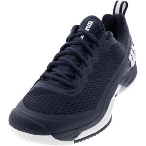 imageWILSON Mens Rush Pro 45 SneakerNavy BlazerWhite