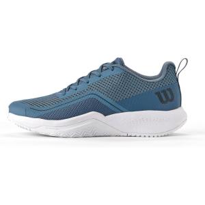 imageWILSON Mens Rush Pro Lite SneakerChina BlueWhiteSnow White