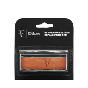imageWILSON RF Leather Tennis Replacement Grip  BrownLeather