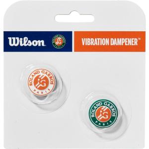 imageWILSON RolandGarros Vibration Dampeners  2 Pack OrangeGreenWhite