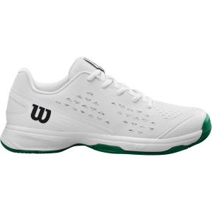 imageWILSON UnisexChild Rush Pro Lite Junior Tennis ShoesWhiteBosphorus