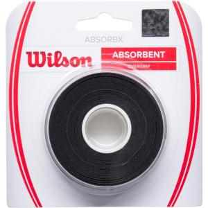 imageWilson AbsorbX Tennis OvergripsBlack