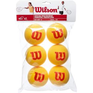 imageWilson Starter Foam Tennis Balls YellowRedStarter Foam  Ages 28