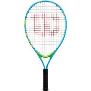 imageWilson US Open Jr Tennis Racket for Kids Aluminium BlueGreen 21BlueGreen
