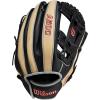 imageWILSON 2023 A500 Youth Baseball GloveBlackBlondeRed