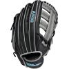 imageWILSON 2023 A500 Youth Baseball GloveBlackGreyBlue