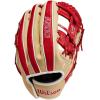 imageWILSON 2023 A500 Youth Baseball GloveBlondeRedWhite