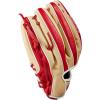 imageWILSON 2023 A500 Youth Baseball GloveBlondeRedWhite