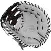 imageWILSON 2024 A1000 1620 125 Baseball First Base Mitt  SilverBlackRedRight Hand Throw