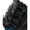 imageWILSON 2024 A1000 Baseball First Base MittsBlackCool BlueFlamingo Pink