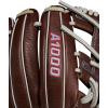 imageWILSON 2024 A1000 Infield Baseball Gloves  11quot 115quot 1175quot and 12quotBrownRedBlue