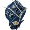 imageWILSON 2024 A1000 Infield Baseball Gloves  11quot 115quot 1175quot and 12quotNavySilverYellow