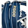 imageWILSON 2024 A1000 Infield Baseball Gloves  11quot 115quot 1175quot and 12quotNavySilverYellow