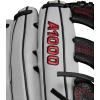 imageWILSON 2024 A1000 Outfield Baseball Gloves  1225quot and 125quotSilverBlackRed